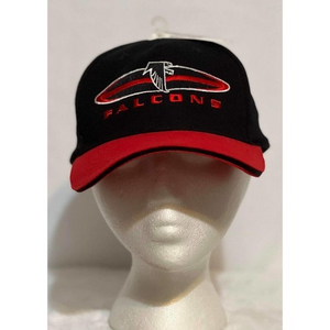 Vintage‎ Atlanta Falcons Black NFL Gameday Hat Cap NFL Rare OLD LOGO!